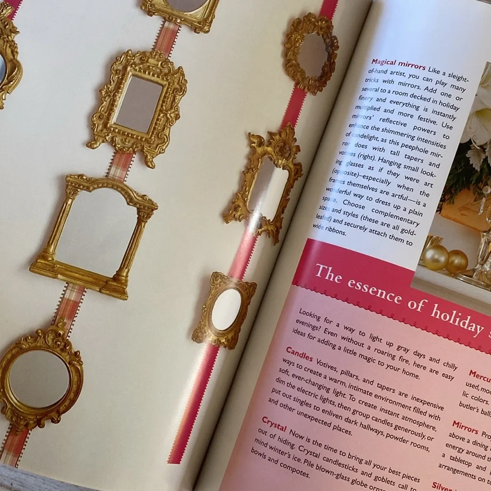 2003 Christmas with Victoria Decorations - Gifts - Recipes Hardcover Book - - Picture 9 of 11